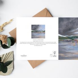 Each design has a description on the reverse