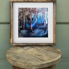 Stag in Woods
